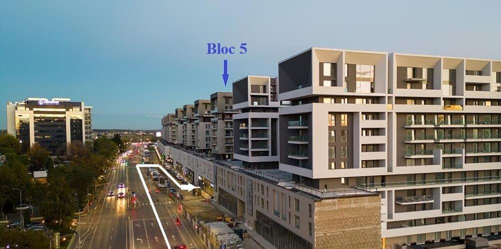 Sunshine - New & Quiet 1Br Apt, Business Area, Close To Airport, Highway A3, Subway Bucarest Esterno foto